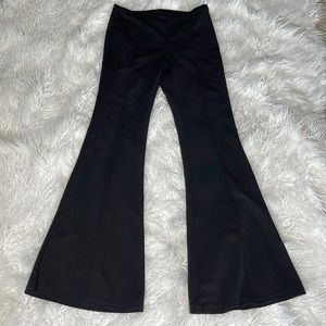 Forever 21 medium black flare pants. Material is stretchy.